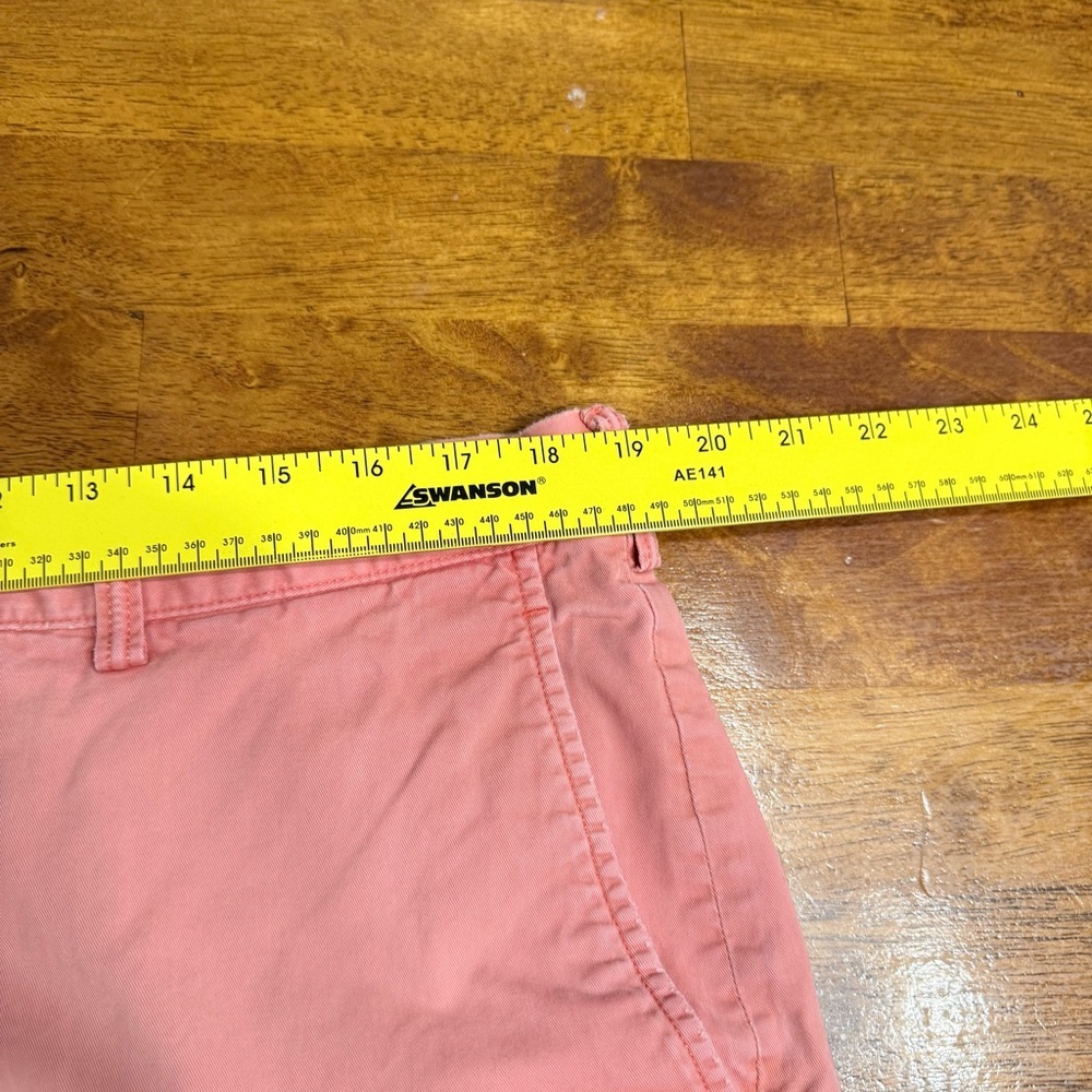 Polo by Ralph Lauren Salmon Pink Flat Front Shorts stretch classic fit size 38 - Picture 6 of 10